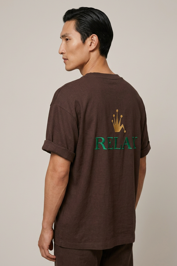 RELAX Tee Cioccolato – Closeup