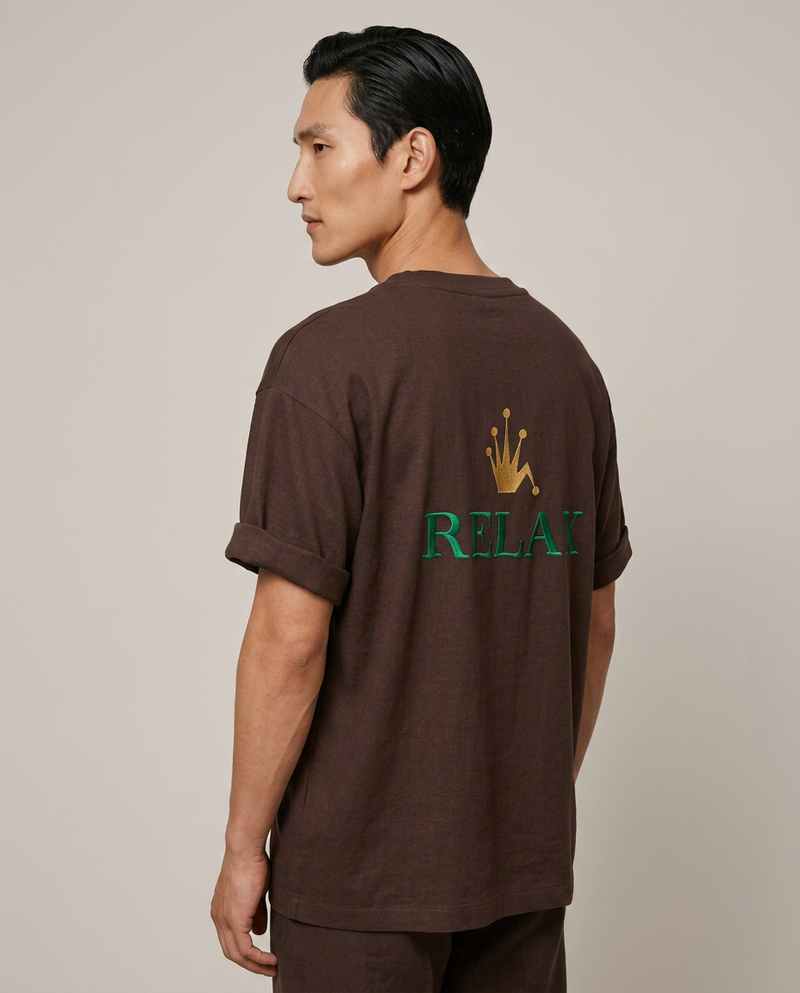 RELAX Tee Cioccolato – Closeup