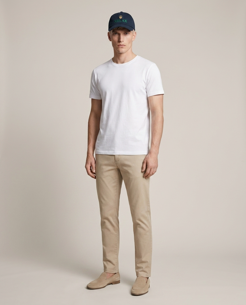 RELAX Cap Navy – Full Body